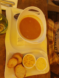 Soupe de potiron du Restaurant méditerranéen Le Dauphin à Le Grau-du-Roi - n°2