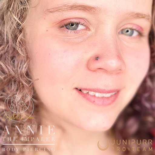 Explore dog tattoo ideas for men, creative tattoo ideas in Bloomington, available at Crystal Moon Body Arts