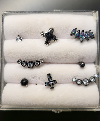 Explore tattoo ideas for initials, creative tattoo ideas in Sheridan, available at The Poke Palace