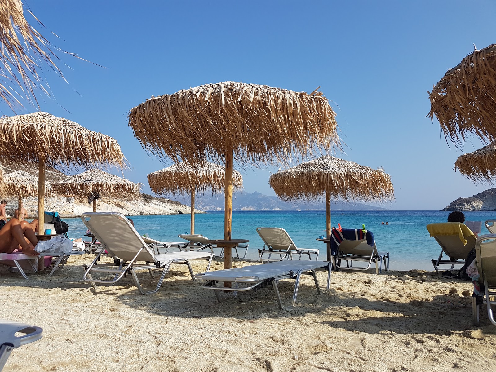 Foto van Prassa Strand - aanbevolen voor gezinsreizigers met kinderen