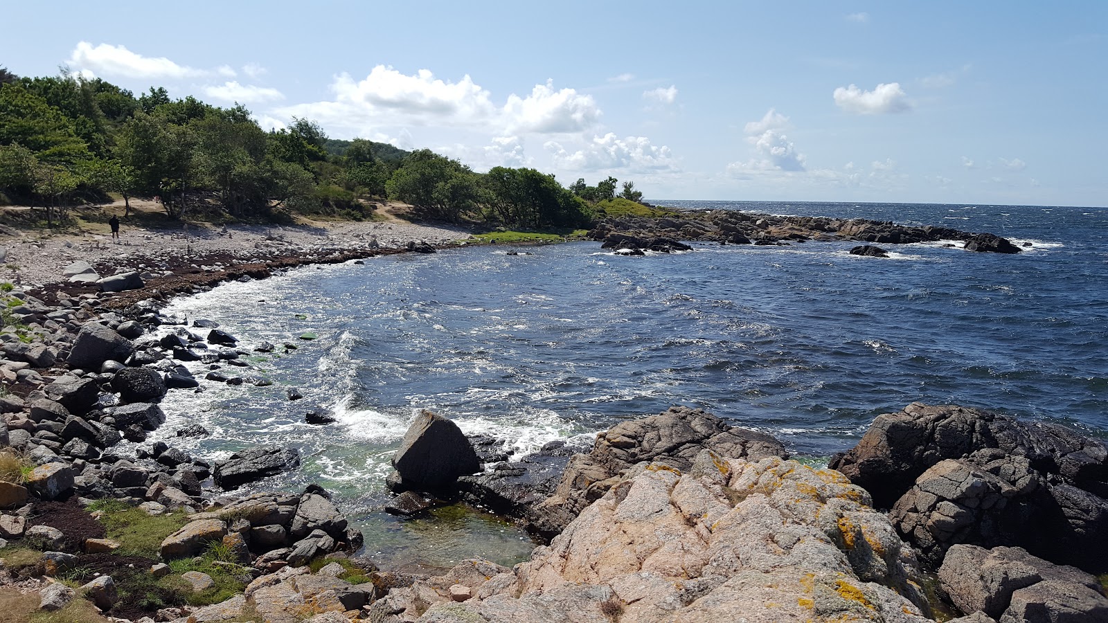 Zdjęcie Stentarne Strand z powierzchnią teren skalisty