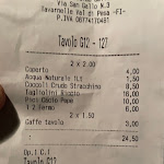 Photo n°1 de l'avis de Alessandra.a fait le 20/08/2023 à 14:45 sur le  Trattoria Pizzeria Schioccapalle à Sambuca