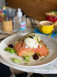 Saumon fumé du Restaurant servant le petit-déjeuner The Hardware Société à Paris - n°15