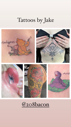 Explore neo traditional tattoo ideas, creative tattoo ideas in Pocatello, available at Into You Piercing and Tattoo