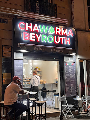 Chawarma Beyrouth à Paris