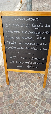 Tra di Noi Food and Drink à Barzanò carte