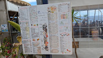Menu du Lido Blue Sea à Letojanni