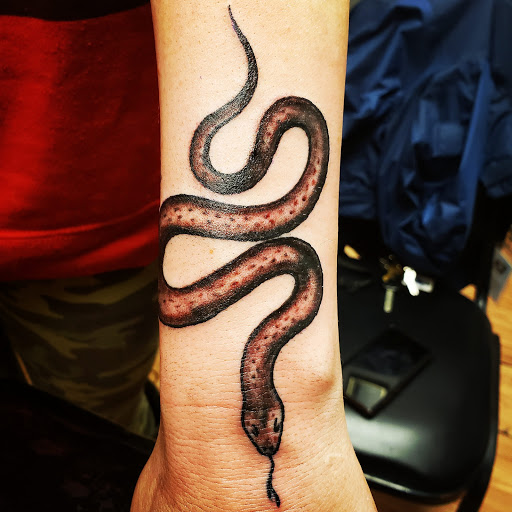 Explore spiritual 444 tattoo ideas, creative tattoo ideas in Export, available at Patriotic pain tattoo
