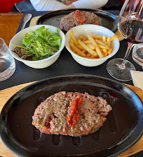Steak tartare du Restaurant français Restaurant Tea Room Hug à Mulhouse - n°11