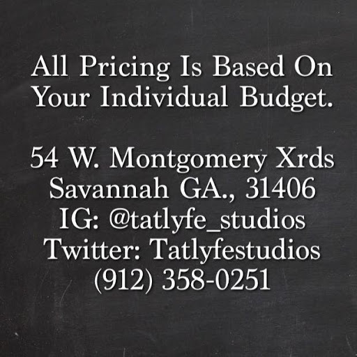 Explore men's dark tattoo ideas, creative tattoo ideas in Savannah, available at Tatlyfe Studios