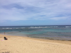 Foto von Shacks beach mit lange, gerade küste