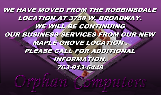 Computer Repair Service «Orphan Computers», reviews and photos, 3758 W Broadway Ave, Robbinsdale, MN 55422, USA