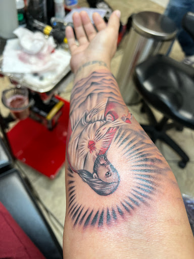 Explore japanese words tattoo ideas, creative tattoo ideas in Richmond, available at Garcia Tattoo Shop