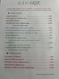Menu / carte de Restaurant Brémontier à Labouheyre