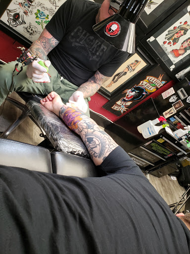 Explore dad fishing tattoo ideas, creative tattoo ideas in Kansas City, available at Revelation Tattoo