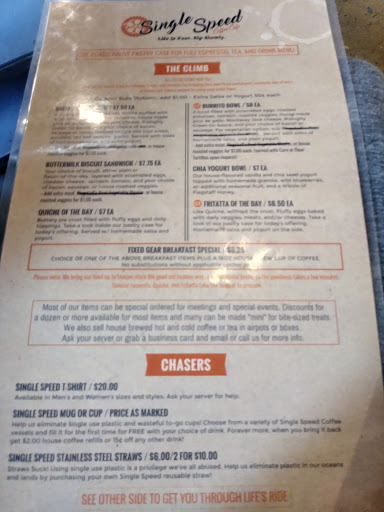 Coffee Shop «Single Speed Coffee Cafe», reviews and photos, 2 S Beaver St, Flagstaff, AZ 86001, USA