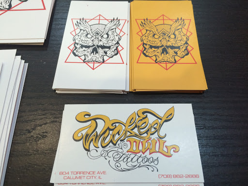 Tattoo Shop «Wicked Owl Studios», reviews and photos, 604 Torrence Ave, Calumet City, IL 60409, USA