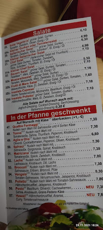 Pizzeria Da Enrico Wiesbaden à Wiesbaden carte