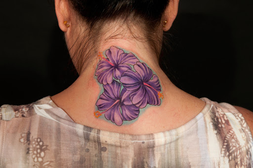 Explore knitting tattoo ideas, creative tattoo ideas in Reno, available at Stingray Tattoo supplies