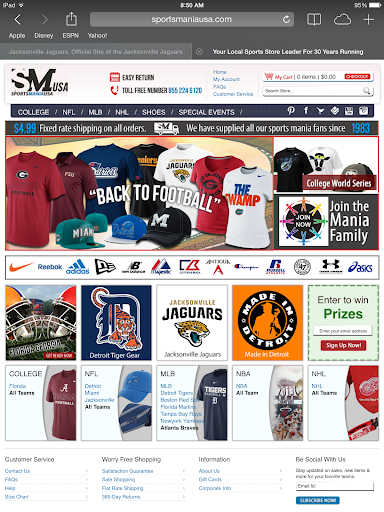 Sports Memorabilia Store «Sports Mania Detroit», reviews and photos, 400 Monroe Ave, Detroit, MI 48226, USA