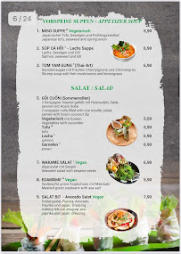 Menu / carte de May Măn (Asia Fusion) à Garmisch-Partenkirchen