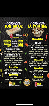 Restauration rapide O'chicken à Troyes (le menu)