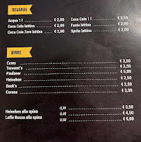 Restaurant Burger Bistró Grill & Bar à Bagheria (le menu)