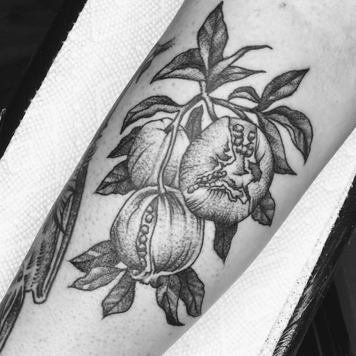 Explore marvel leg tattoo ideas, creative tattoo ideas in San Angelo, available at Old Town Tattoo