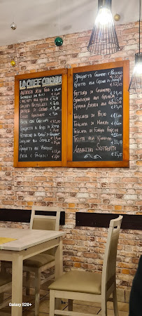 Restaurant Trattoria Pizzeria Monte Gaudio à Rome (le menu)