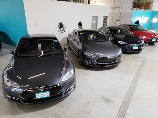 Tesla showroom Denton