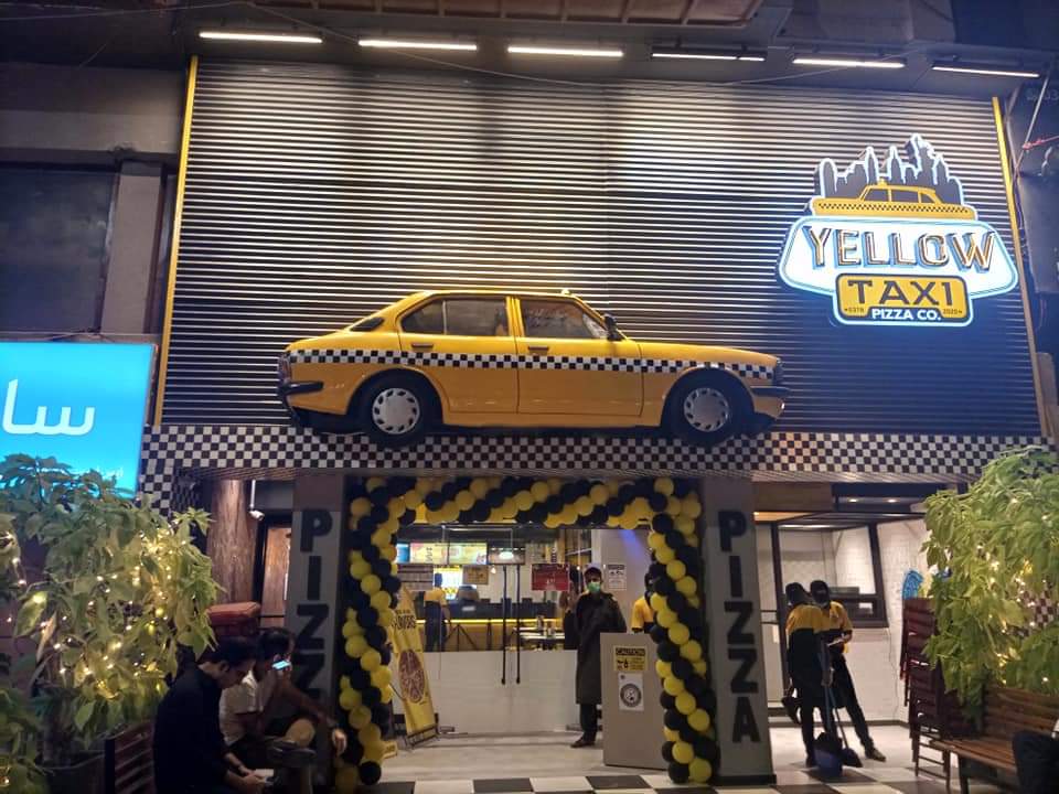 Yellow Taxi Pizza