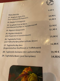 Menu du Restaurant - Pension Altes Bootshaus à Torgau