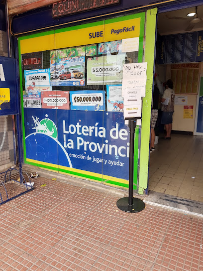 Lotería de la Provincia Agencia Isidoro 3