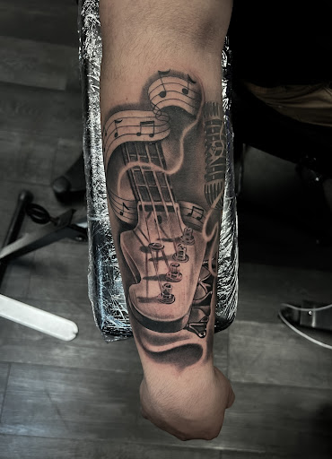 Find good leg tattoo ideas for your next unique tattoo in Silver City at Independent Ink Tattoo