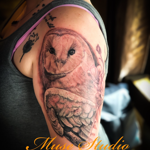 Explore simple cover up tattoo ideas, creative tattoo ideas in Jefferson, available at Muse Studio Art & Tattoos (Private Studio)