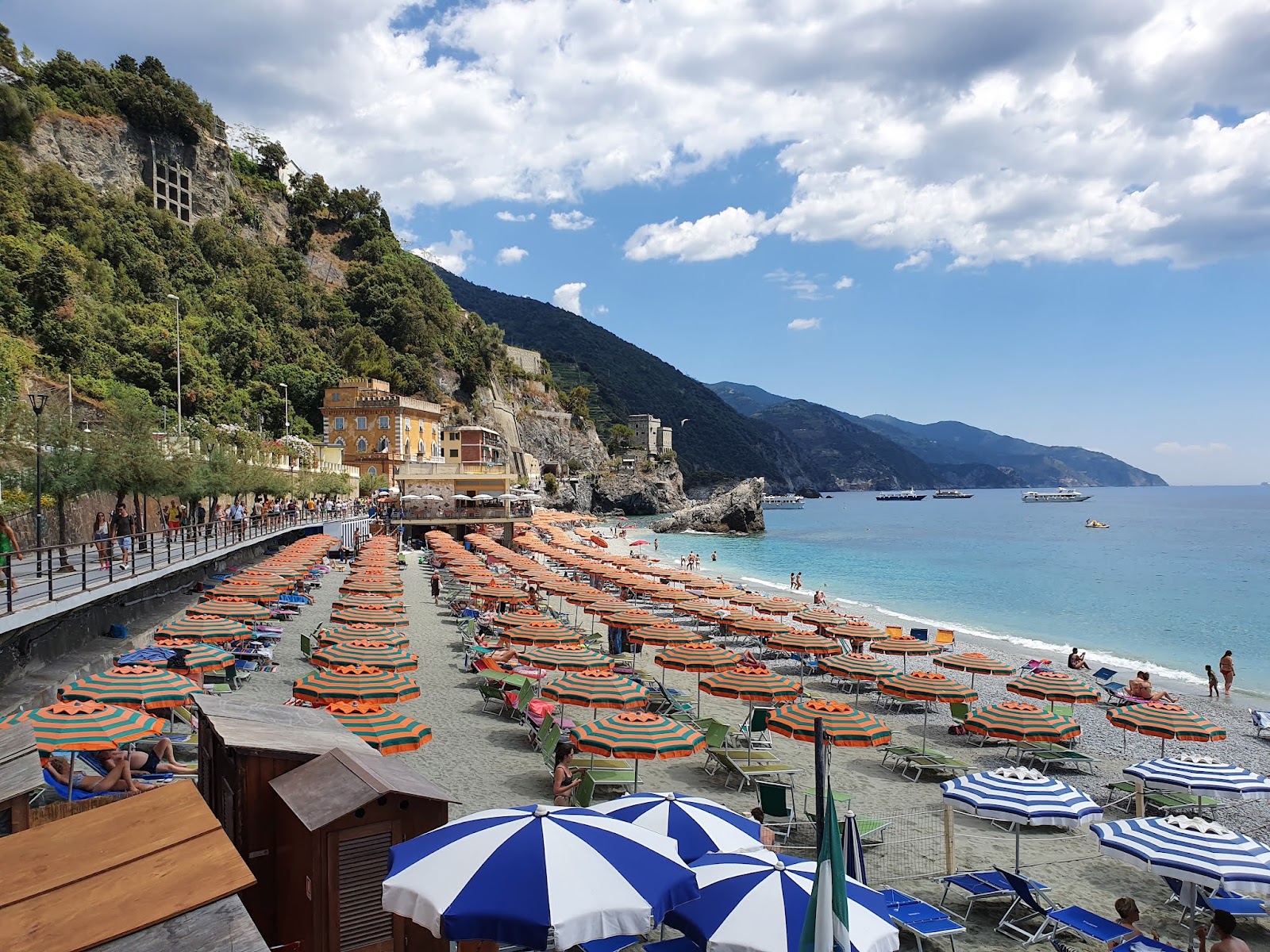 Photo de Plage de Fegina avec un niveau de propreté de très propre