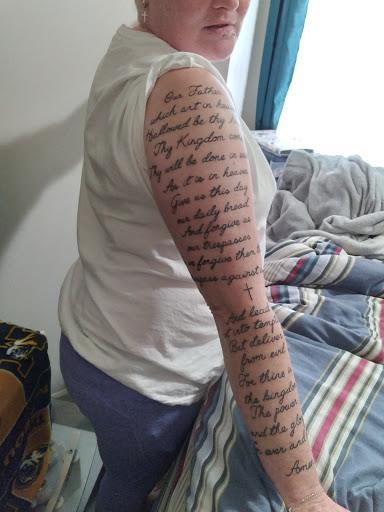 Explore hidden name tattoo ideas, creative tattoo ideas in Jefferson City, available at Mr. Hydes Tattoo Emporium