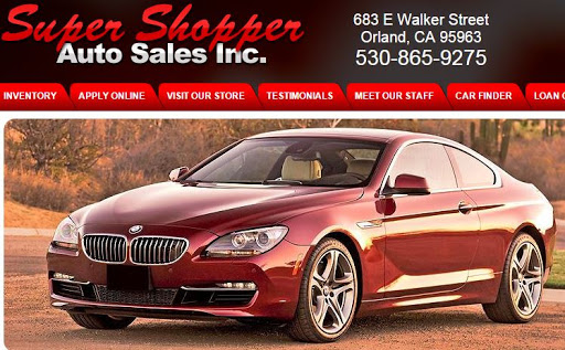 Car Dealer «Super Shopper Auto Sales Inc.», reviews and photos, 683 E Walker St, Orland, CA 95963, USA
