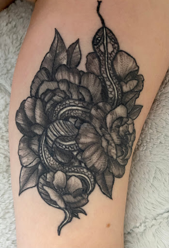 Explore good and evil tattoo ideas, creative tattoo ideas in Middletown, available at Inkcredible Tattoo & Art Venue