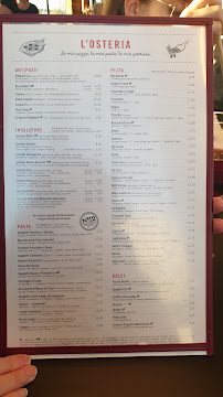 Menu / carte de L'Osteria Augsburg Lechhausen à Augsburg