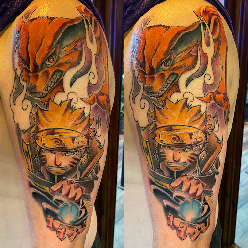 Explore r.i.p tattoo ideas, creative tattoo ideas in Asheboro, available at Blue Luna Tattoo Company, LLC