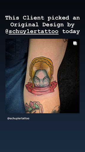 Explore costume ideas with tattoos, creative tattoo ideas in Savannah, available at Tramp Art Studios