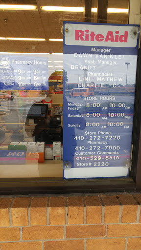 Pharmacy «Rite Aid», reviews and photos, 1014 Beards Hill Rd, Aberdeen, MD 21001, USA