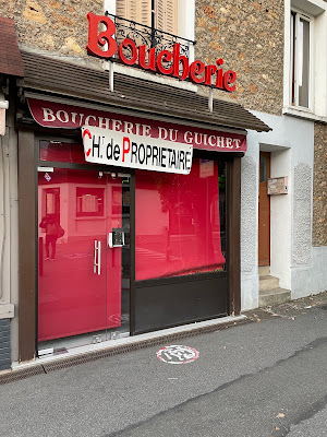 Boucherie du guichet à Orsay