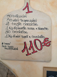 Zi pizza à Rome menu