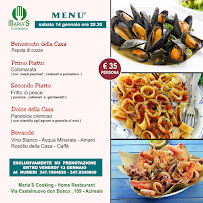 Home Restaurant Maria's Cooking solo su prenotazione 24 ore prima à Acireale menu