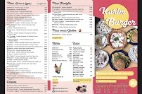 Menu / carte de Hamburgeria Karim à Busto Arsizio