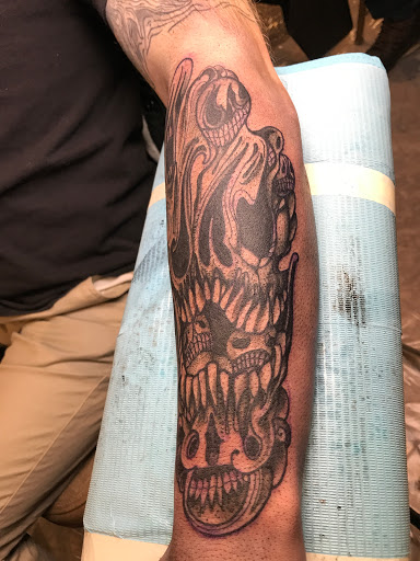 Explore germanic tattoo ideas, creative tattoo ideas in Milford, available at Golden Hammer Tattoo Studios