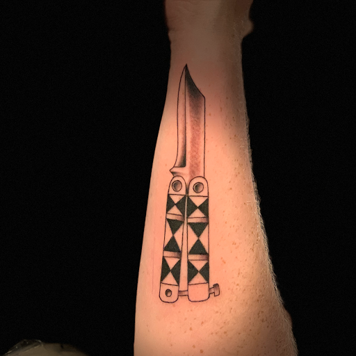 Explore flower arm sleeve tattoo ideas, creative tattoo ideas in Sanford, available at Luv Ink