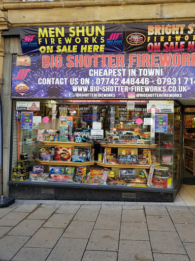 Pyrotechnics shops in Leeds
